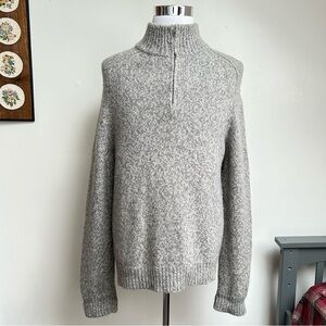 Banana Republic Lambswool Alpaca Knit Turtleneck Sweater